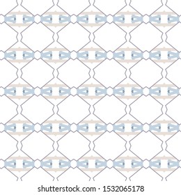 Geometric ornamental vector pattern. Seamless design texture.
