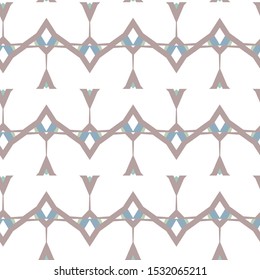 Geometric ornamental vector pattern. Seamless design texture.