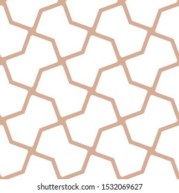 Geometric ornamental vector pattern. Seamless design texture.