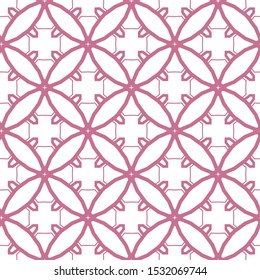 Geometric ornamental vector pattern. Seamless design texture.