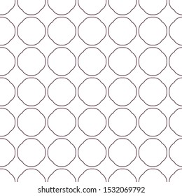 Geometric ornamental vector pattern. Seamless design texture.