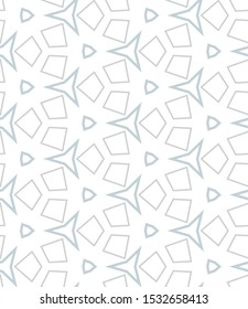 Geometric ornamental vector pattern. Seamless design texture.