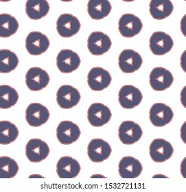 Geometric ornamental vector pattern. Seamless design texture.