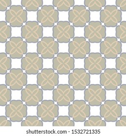Geometric ornamental vector pattern. Seamless design texture.