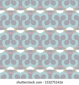 Geometric ornamental vector pattern. Seamless design texture.