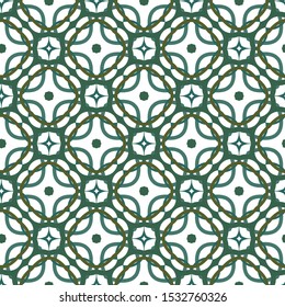 Geometric ornamental vector pattern. Seamless design texture.