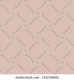 Geometric ornamental vector pattern. Seamless design texture.