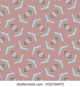 Geometric ornamental vector pattern. Seamless design texture.