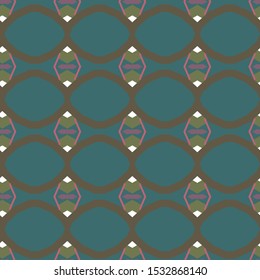 Geometric ornamental vector pattern. Seamless design texture.