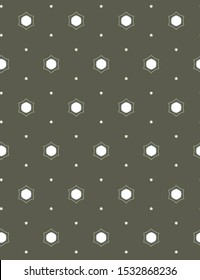 Geometric ornamental vector pattern. Seamless design texture.