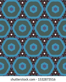 Geometric ornamental vector pattern. Seamless design texture.