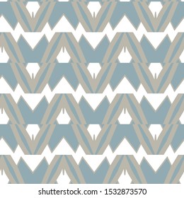 Geometric ornamental vector pattern. Seamless design texture.
