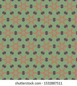Geometric ornamental vector pattern. Seamless design texture.
