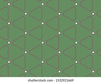 Geometric ornamental vector pattern. Seamless design texture.