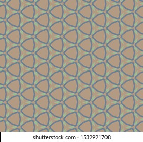 Geometric ornamental vector pattern. Seamless design texture.