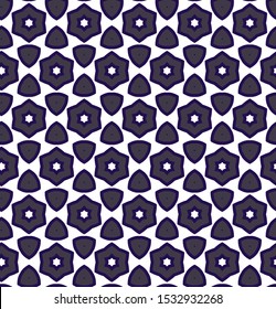 Geometric ornamental vector pattern. Seamless design texture.