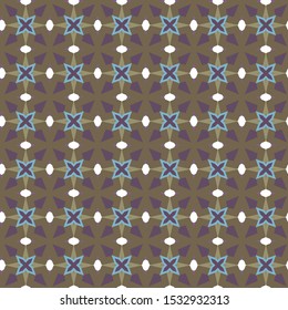 Geometric ornamental vector pattern. Seamless design texture.