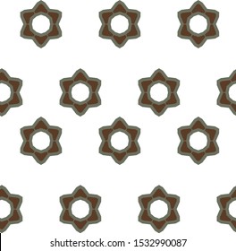 Geometric ornamental vector pattern. Seamless design texture.