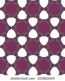 Geometric ornamental vector pattern. Seamless design texture.