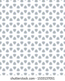 Geometric ornamental vector pattern. Seamless design texture.