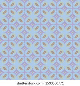 Geometric ornamental vector pattern. Seamless design texture.