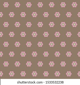 Geometric ornamental vector pattern. Seamless design texture.