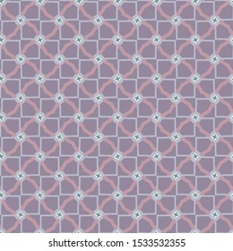 Geometric ornamental vector pattern. Seamless design texture.