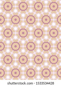 Geometric ornamental vector pattern. Seamless design texture.