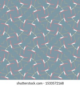 Geometric ornamental vector pattern. Seamless design texture.