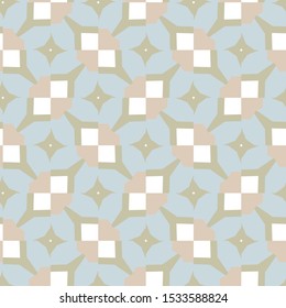 Geometric ornamental vector pattern. Seamless design texture.