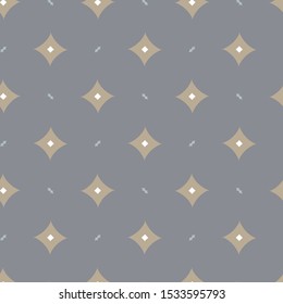 Geometric ornamental vector pattern. Seamless design texture.