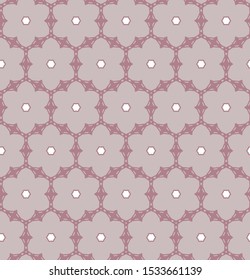 Geometric ornamental vector pattern. Seamless design texture.