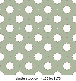 Geometric ornamental vector pattern. Seamless design texture.