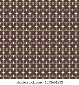 Geometric ornamental vector pattern. Seamless design texture.