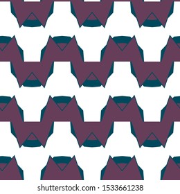 Geometric ornamental vector pattern. Seamless design texture.