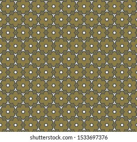 Geometric ornamental vector pattern. Seamless design texture.