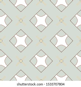 Geometric ornamental vector pattern. Seamless design texture.