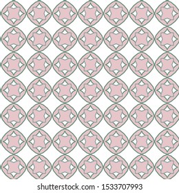 Geometric ornamental vector pattern. Seamless design texture.