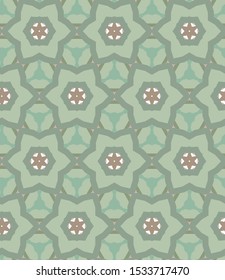 Geometric ornamental vector pattern. Seamless design texture.