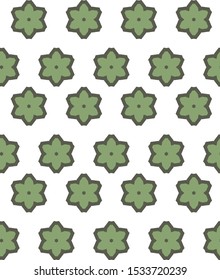Geometric ornamental vector pattern. Seamless design texture.