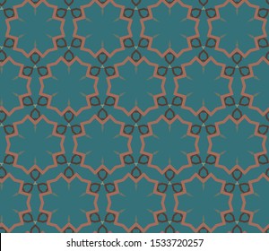 Geometric ornamental vector pattern. Seamless design texture.