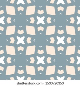 Geometric ornamental vector pattern. Seamless design texture.