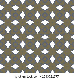 Geometric ornamental vector pattern. Seamless design texture.