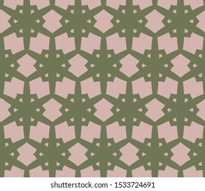 Geometric ornamental vector pattern. Seamless design texture.