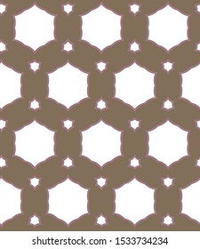 Geometric ornamental vector pattern. Seamless design texture.