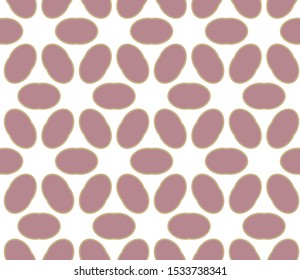 Geometric ornamental vector pattern. Seamless design texture.