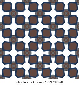 Geometric ornamental vector pattern. Seamless design texture.