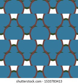 Geometric ornamental vector pattern. Seamless design texture.