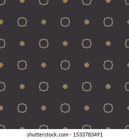 Geometric ornamental vector pattern. Seamless design texture.