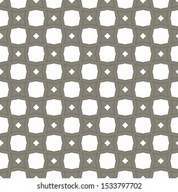Geometric ornamental vector pattern. Seamless design texture.
